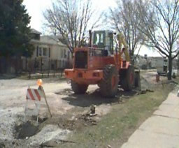 Bulldozer at Work