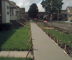 New Sidewalk