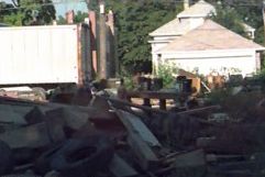 Looking North on McVicker