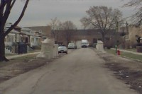 Street being cleared for repaving